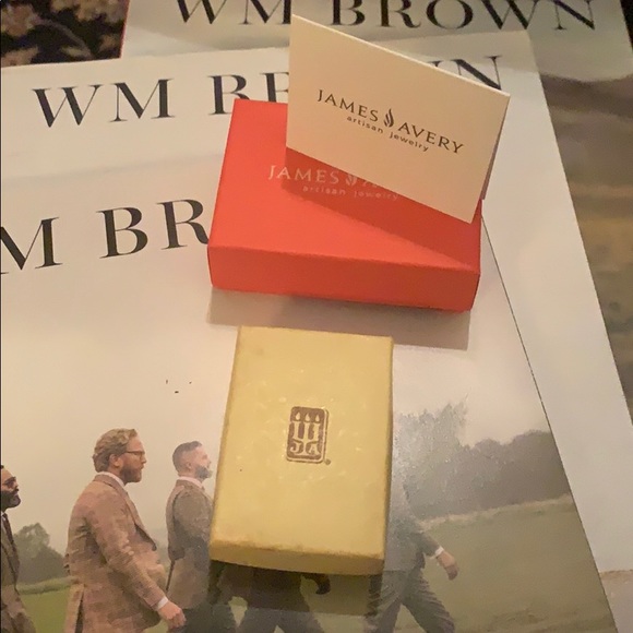 VERY RARE JAMES AVERY I- MINUS 14k GOLD CROSS - Picture 13 of 14